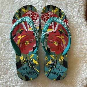 Betsy Johnson flip flops